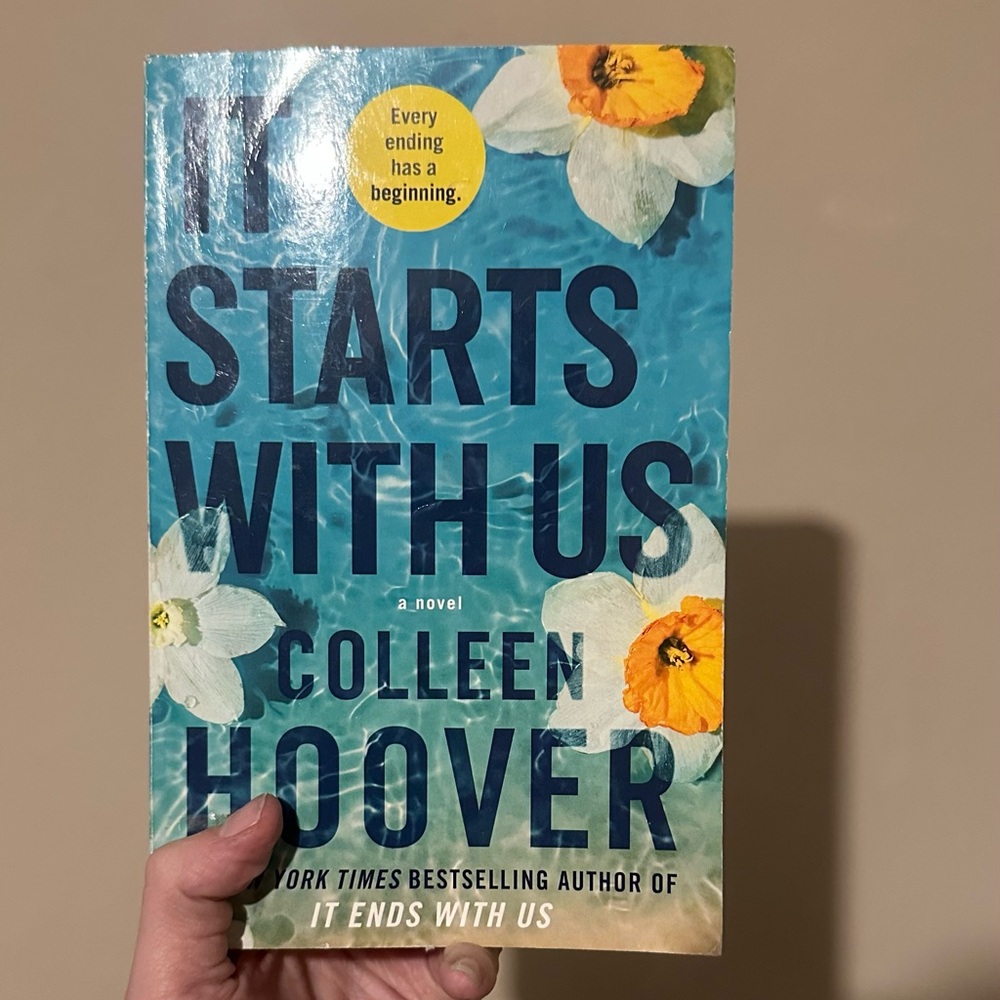 It Starts With Us Colleen Hoover novel book